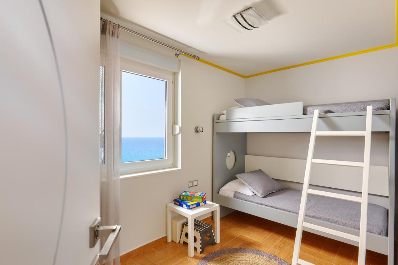 Breathtaking Sea View Flat In South Crete Apartman Keratókambosz Kültér fotó