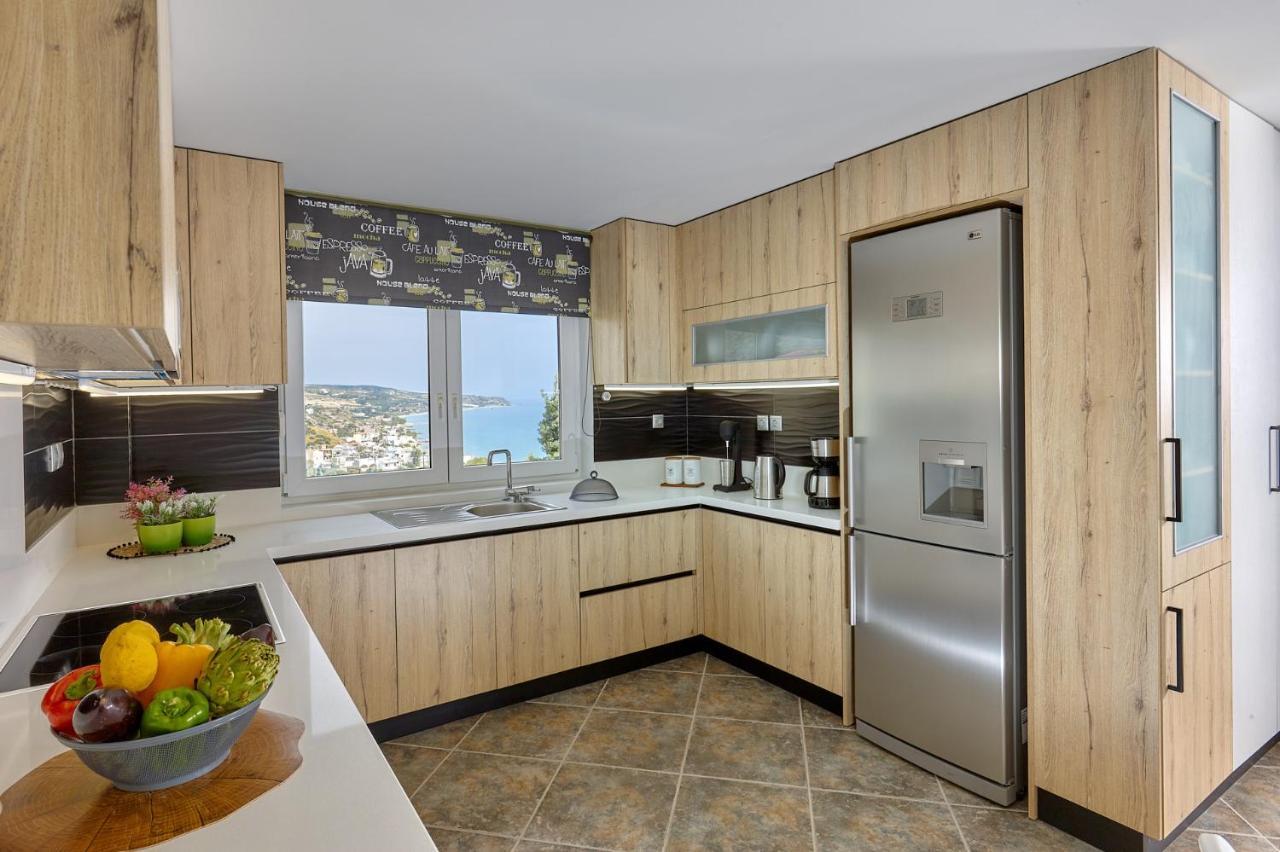Breathtaking Sea View Flat In South Crete Apartman Keratókambosz Kültér fotó