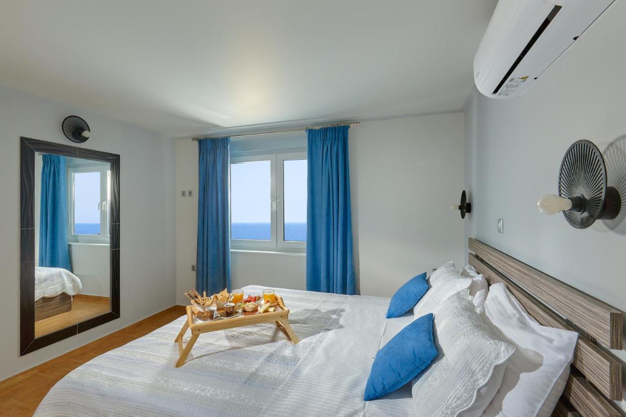 Breathtaking Sea View Flat In South Crete Apartman Keratókambosz Kültér fotó