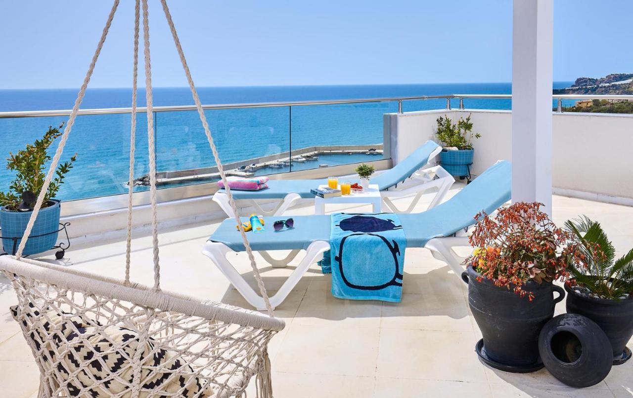 Breathtaking Sea View Flat In South Crete Apartman Keratókambosz Kültér fotó