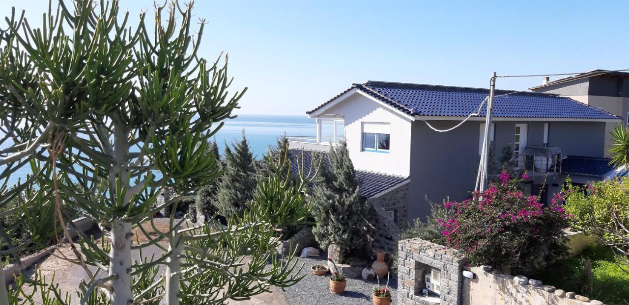 Breathtaking Sea View Flat In South Crete Apartman Keratókambosz Kültér fotó