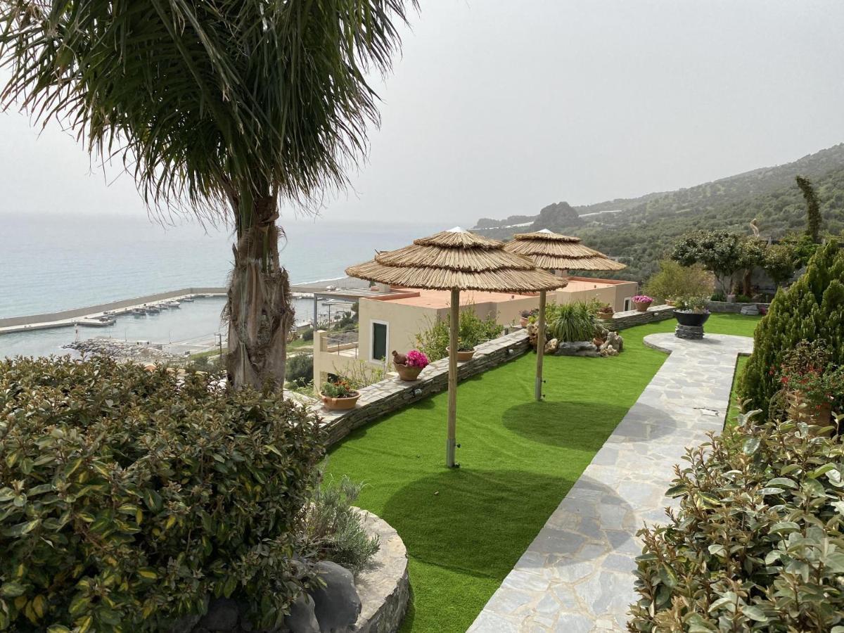 Breathtaking Sea View Flat In South Crete Apartman Keratókambosz Kültér fotó