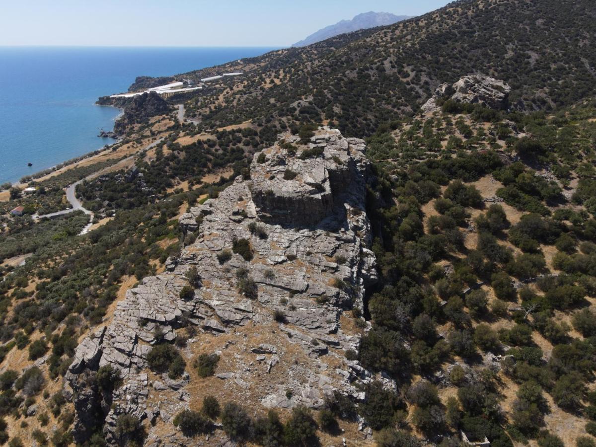 Breathtaking Sea View Flat In South Crete Apartman Keratókambosz Kültér fotó