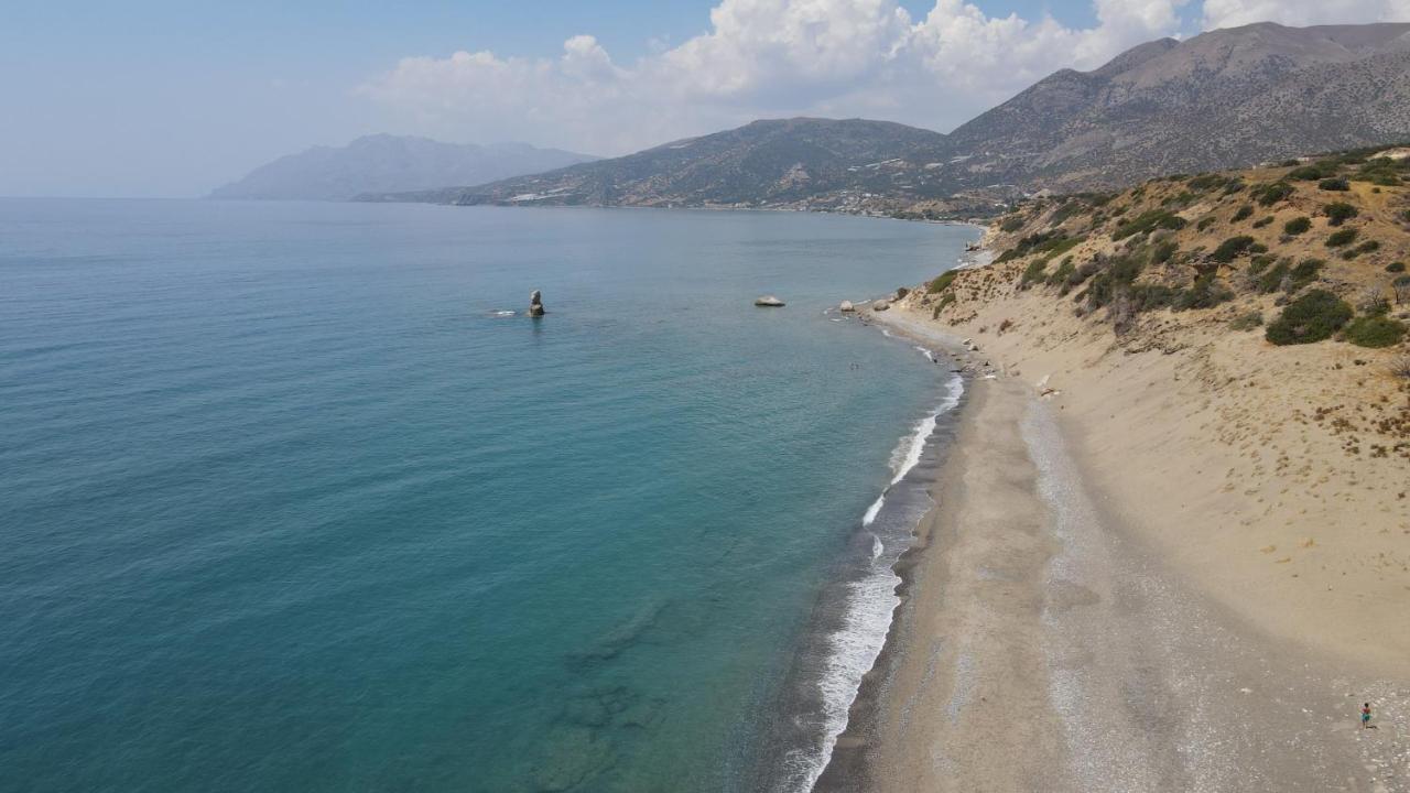 Breathtaking Sea View Flat In South Crete Apartman Keratókambosz Kültér fotó