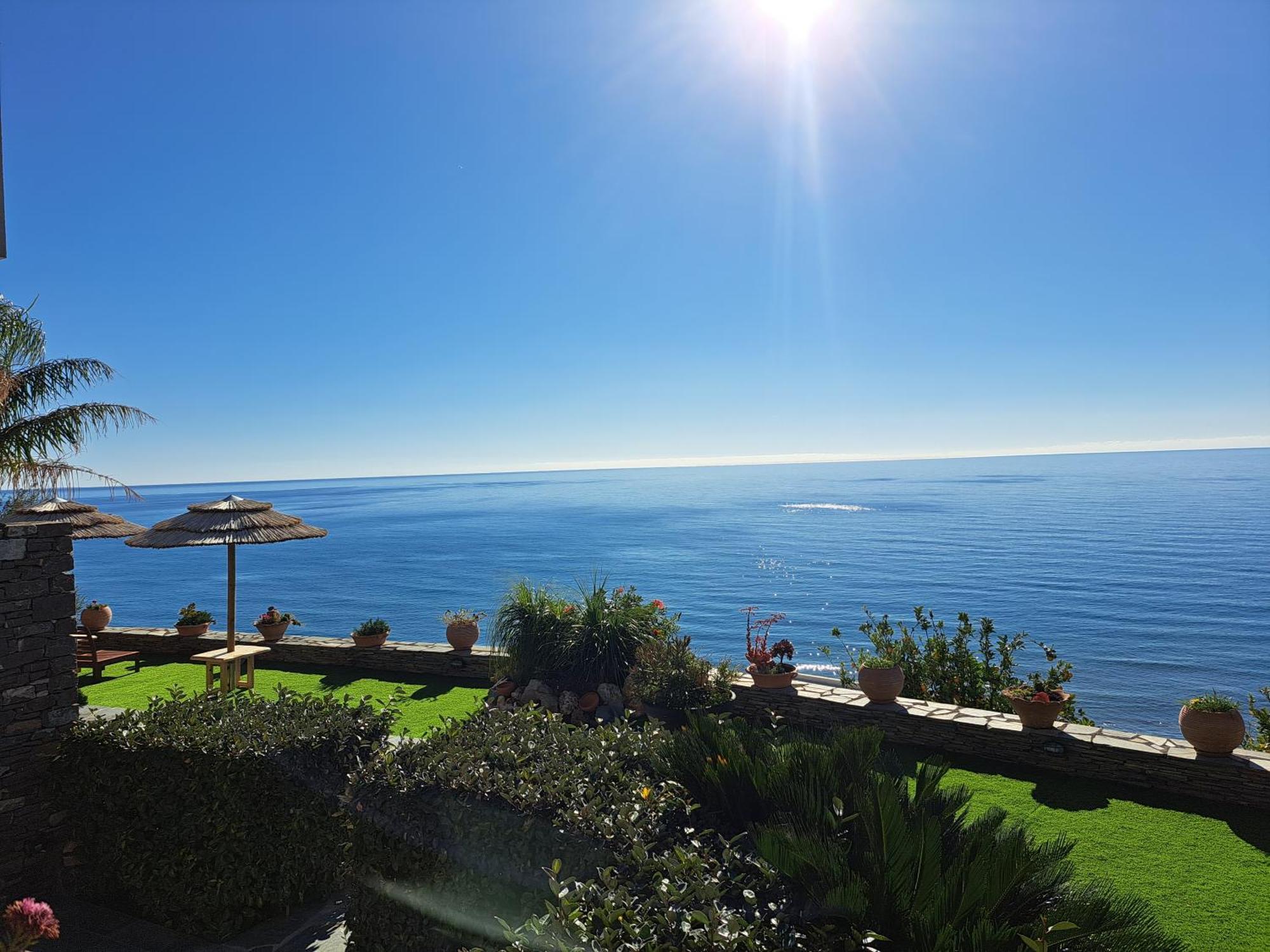 Breathtaking Sea View Flat In South Crete Apartman Keratókambosz Kültér fotó